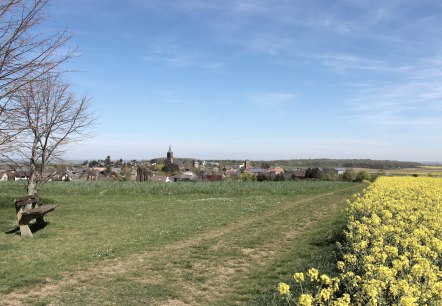 Bördeblick mit Blick ins Dorf Wollersheim, © Rureifel-Tourismus e.V. Bördeblick mit Blick ins Dorf Wollersheim, © Rureifel-Tourismus e.V.