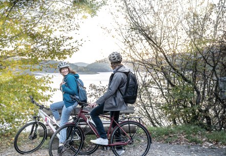 Radfahren auf dem RurUfer-Radweg, © Grünmetropole e.V./Stratmann Radfahren auf dem RurUfer-Radweg, © Grünmetropole e.V./Stratmann