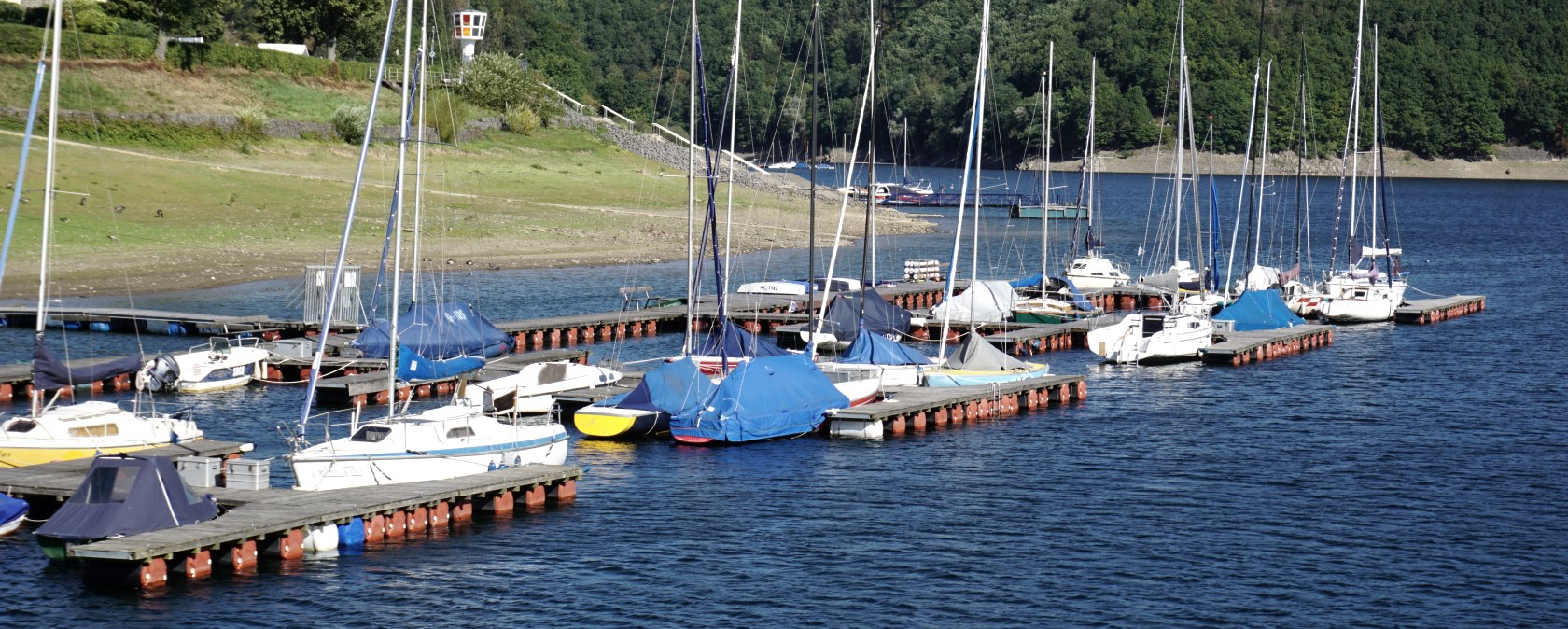 Bootssteg am Rursee, © Karen Richter Bootssteg am Rursee, © Karen Richter