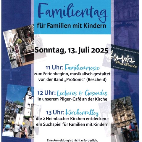 Familientag, © Kath. PFarr- und Wallfahrtsamt St. Clemens
