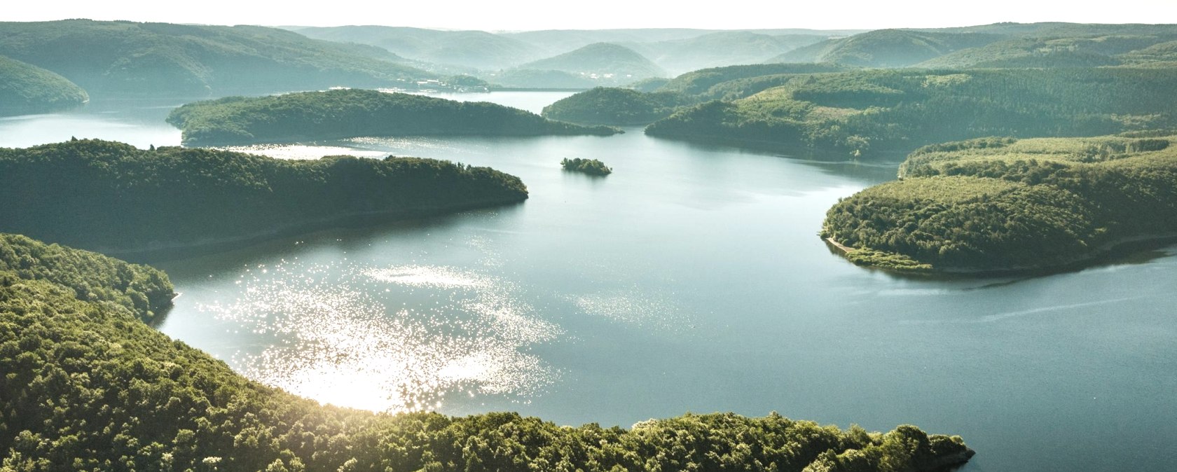 Rursee im Nationalpark Eifel, © D. Ketz