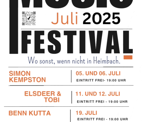 Music Festival Heimbach, © Heimbacher Stube