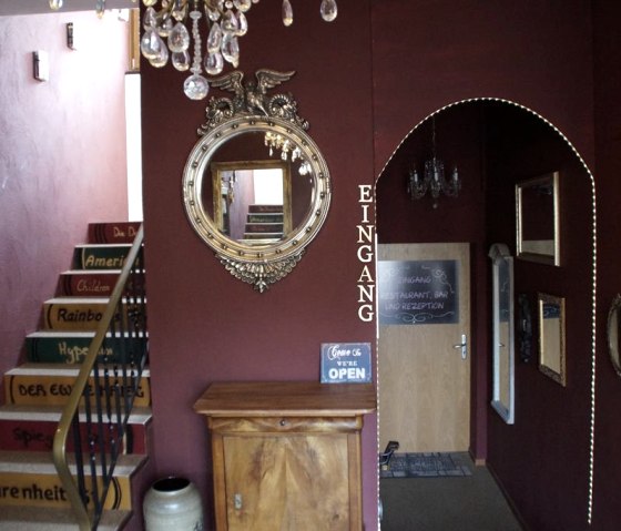 The entrance area