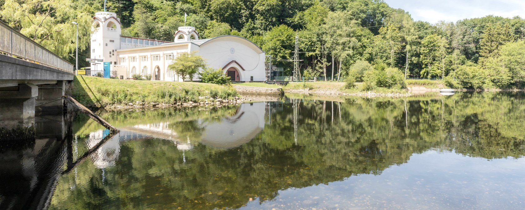 Jugendstil-Wasserkraftwerk bei Heimbach, © Eifel-Tourismus GmbH, AR, shapefruit AG