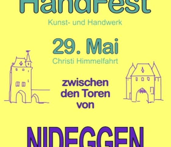 HandFest in Nideggen, © Geschäftsgemeinschaft Nideggen e.V