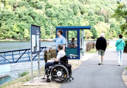 Anlegestelle Einruhr - barrierefrei, © Fotoagentur Wolf, freiheitswerke