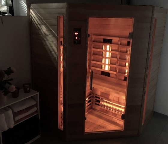 Relaxation in the infrared cabin, © FeWo Atempause