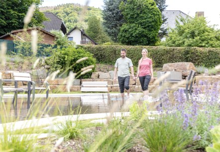 Erfrischung im Wassergarten, © Eifel Tourismus GmbH, AR-shapefruit AG