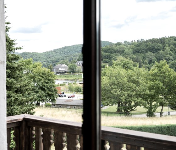 Ferienpark Rursee Ausblick vom Balkon