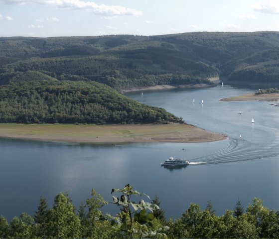 RurUfer cycle path: Rursee panorama, © Eifel Tourismus GmbH/P. Jacob