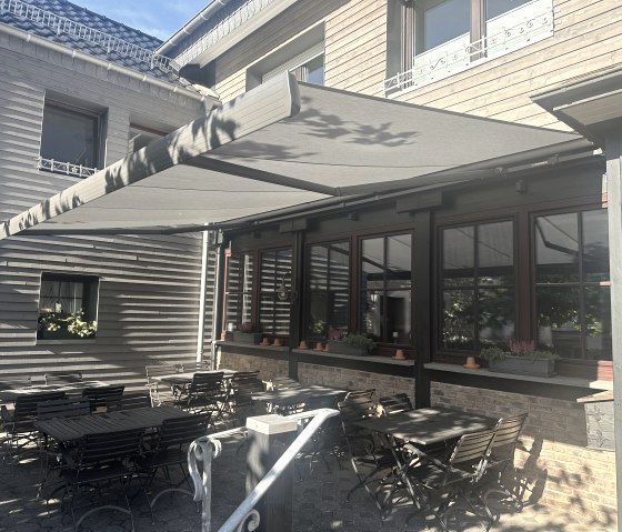 Terrasse Steakhaus Büffel