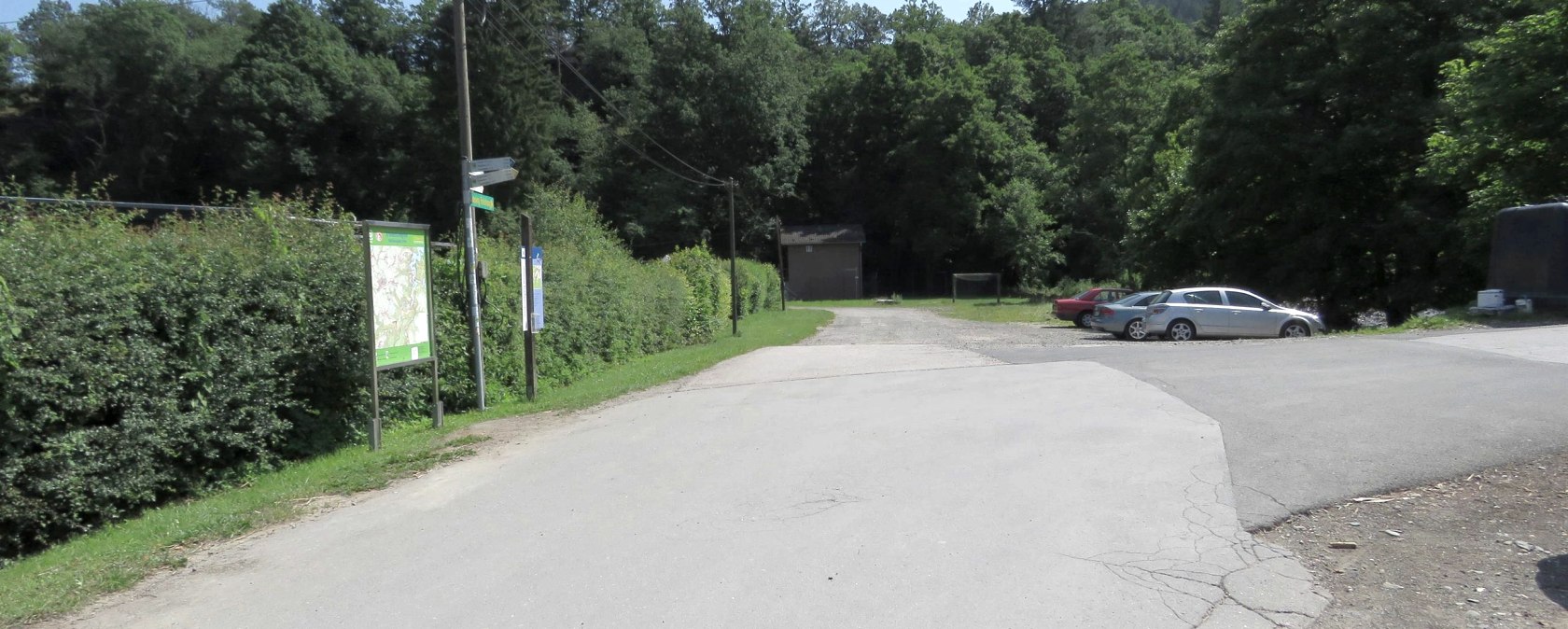 Wanderparkplatz An der Streng Hammer, © Rursee-Touristik GmbH