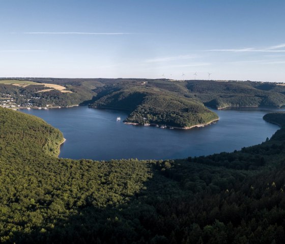 Blick auf den Rursee im Nationalpark Eifel, © Tourismus NRW e.V.