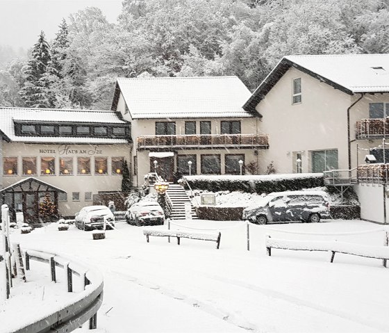 Aussen Schnee