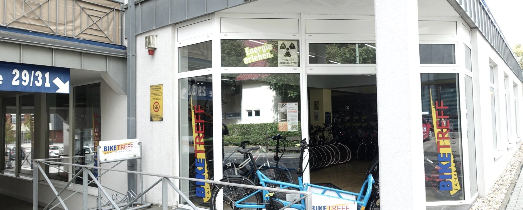 Bike Treff Eingang, © Herbert Schmitz